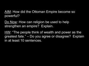 The Ottoman Empire