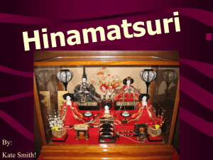 Hinamatsuri(Momo no sekku)
