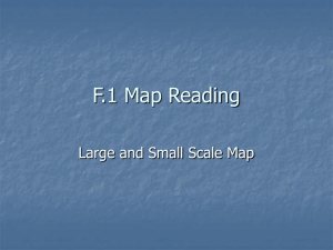 large scale map