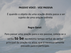 passive voice