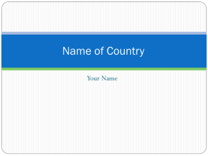 Name of Country