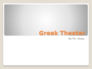 Theater history Powerpoint