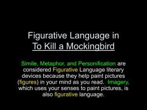 Figurative Language in To Kill a Mockingbird