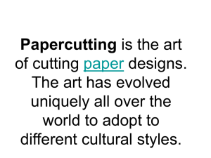 Papercutting