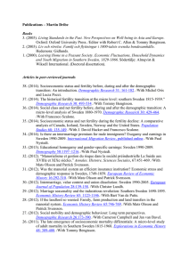 Publications – Martin Dribe Books 3. (2005). Living Standards in the