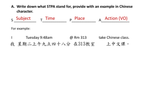 Q: 你在哪儿VO? - Ms. Herford