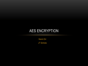 AES Encryption