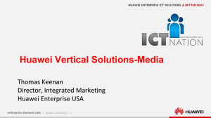 PowerPoint **** - Huawei Summit 2013
