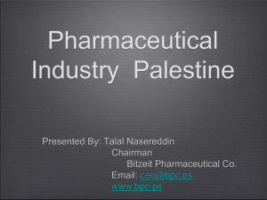 Pharmaceutical Industry