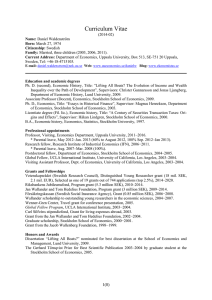 Curriculum Vitae (2005-08-17)