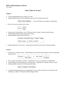 PHYS 100 Introductory Physics