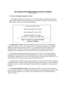 The advantages of the ESV (070615)