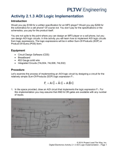 Activity 2.1.3 AOI Logic Implementation Introduction