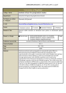 Institute of laser for postgraduate studies