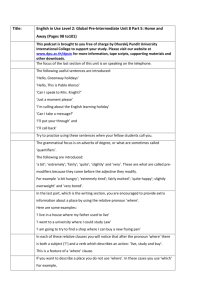 Title: English in Use Level 2: Global Pre