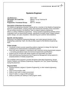 Systems Engineer - Lockheed Martin