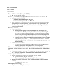 Notes submitted by Sharpe & Evans