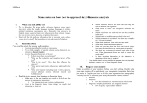 LM1-How to do text analysis