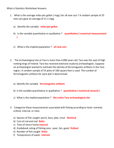 WORKSHEET ANSWERS