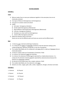 STATION ANSWERS-EXAM 1st nine weeks