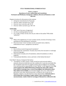 Week 4 handout - University of Warwick