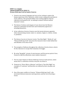 EWRT 1A, J. Quigley THESIS EXAMPLES for ESSAY #1 Woman