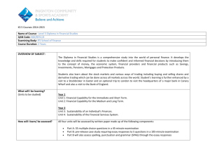 overview of subject