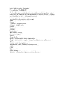 Study Guide for Test #2 * Lab Equipment, Scientific Method, and