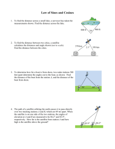 4.5.2 Law of Sines and Cosines