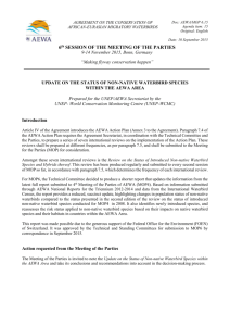 Update Non-natives Report (10-09-2015)