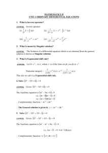 Mathematics II - TranquilEducation