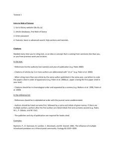 Citation guidelines