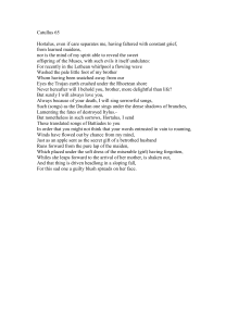 Catullus 65 translation