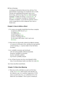 262 Key to Exercises