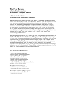 The Four Layers: A Kabbalistic Journey into the Wisdom of