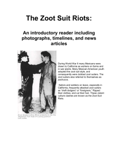 LATINO HERITAGE MONTH: The Zoot-Suit Riots