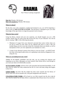 DRAMA - The Friary School