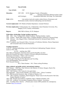 CV attachment - CEU People - Central European University