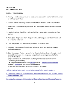 Cell Membrane Worksheet Answer Key  version