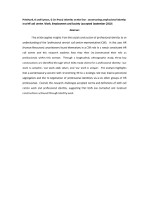 Pritchard, K (In Press) From `being there` to `being … where