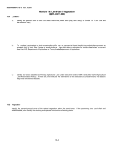 Land Use-Vegetation