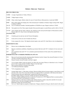 constructive phase of mexican revolution, 1920-1940