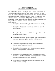 World Civilization II Midterm Presentation