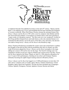 Proposed bio for NETworks Beauty playbill: