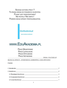 Referat Bilingualism