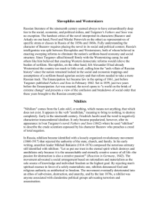 Slavophiles and Westernizers