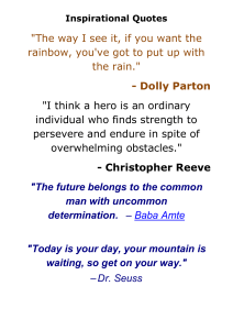 Inspirational Quotes