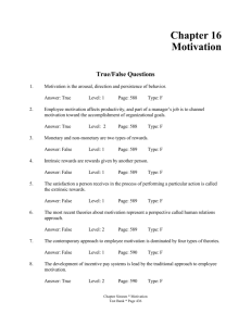 True/False Questions