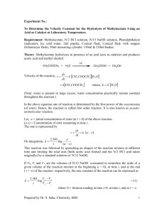 results of 22-9-06 experiment (velocity constant)