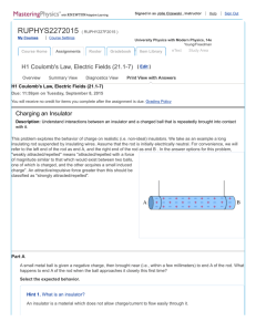 MasteringPhysics: Print View with Answers